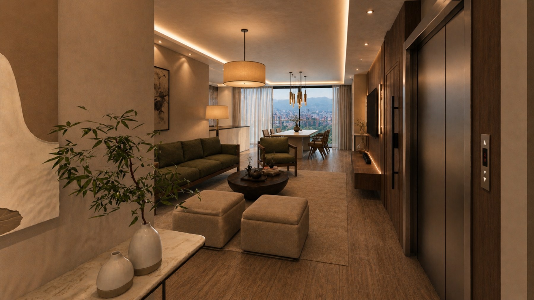 Contemporary interior style