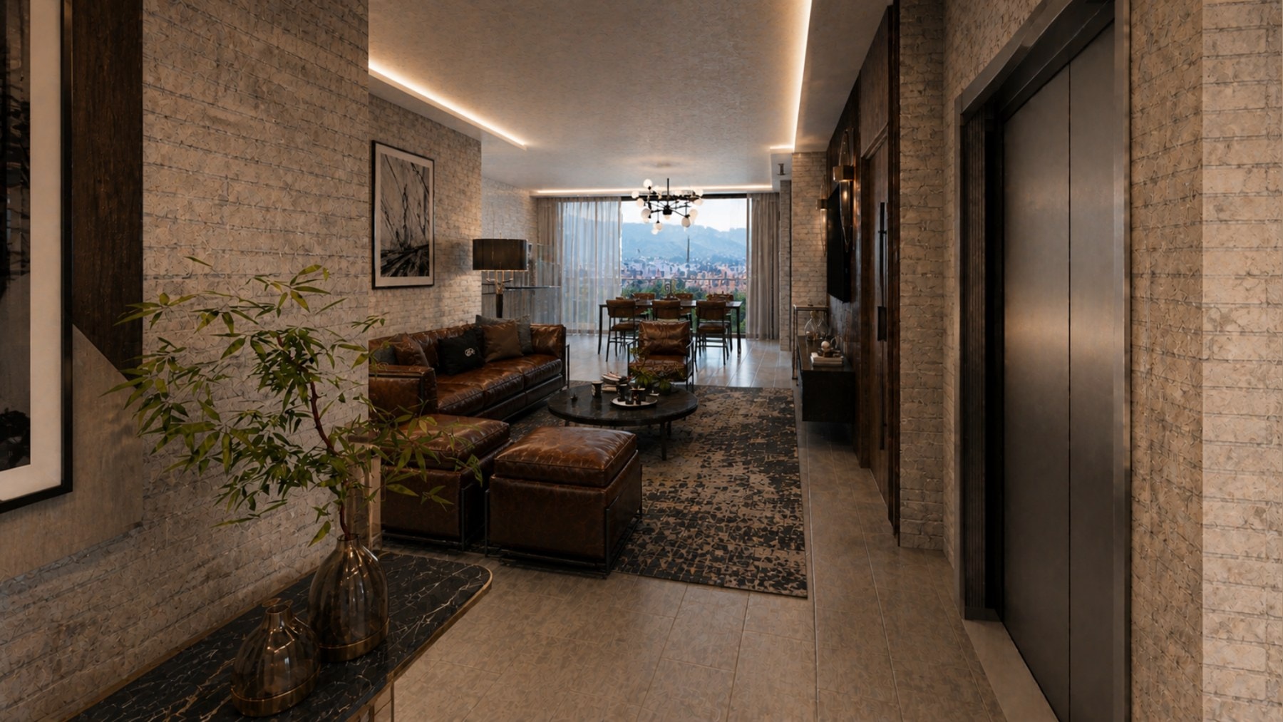 Industrial interior style